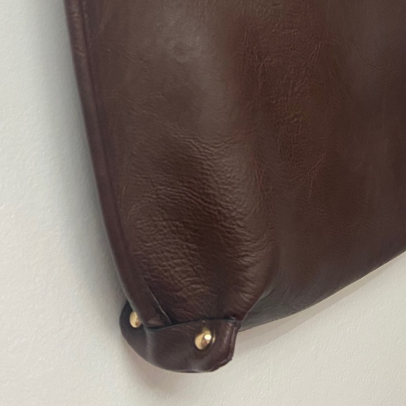 BLUSH Studded Reptile Detail Satchel - Picture 8 of 8